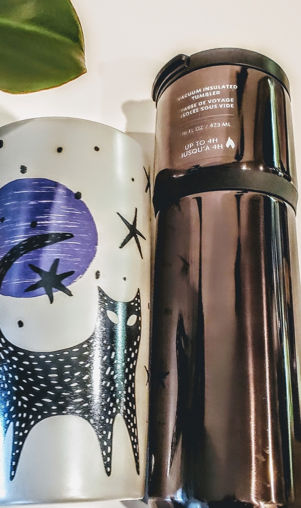 !SOLD!Starbucks Halloween Black Cat & Black Mirror - Picture 3 of 3